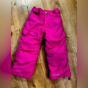 Girls Columbia Snow Pants XXS